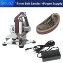 TUNGFULL Mini Belt Grinding Machine Tool For Home DIY Polishing