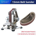 TUNGFULL Mini Belt Grinding Machine Tool For Home DIY Polishing