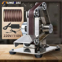 TUNGFULL Mini Belt Grinding Machine Tool For Home DIY Polishing