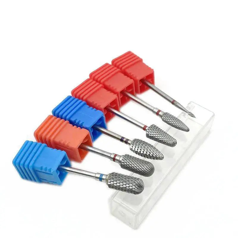 Tungsten Carbide Nail Drill Bits Set For Pro Nail Care