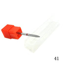 Tungsten Carbide Nail Drill Bits Precision for Nail Care Set