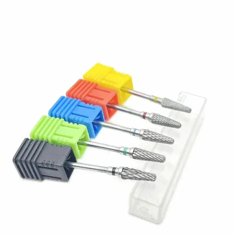 Tungsten Carbide Nail Drill Bits Set For Pro Nail Care