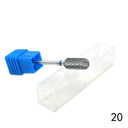 Tungsten Carbide Nail Drill Bits Precision for Nail Care Set