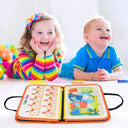 TUNJILOOL Montessori Busy Board For Toddlers Learning Toy