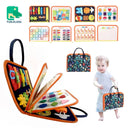 TUNJILOOL Montessori Busy Board For Toddlers Learning Toy