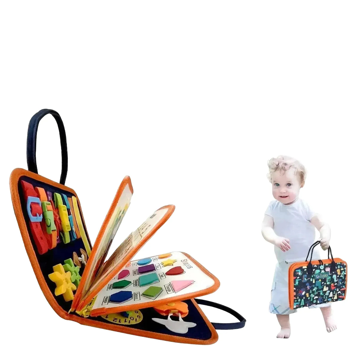 Tunjilool Busy Board Toddlers Learning — product view 1