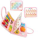 TUNJILOOL Montessori Busy Board For Toddlers Learning Toy