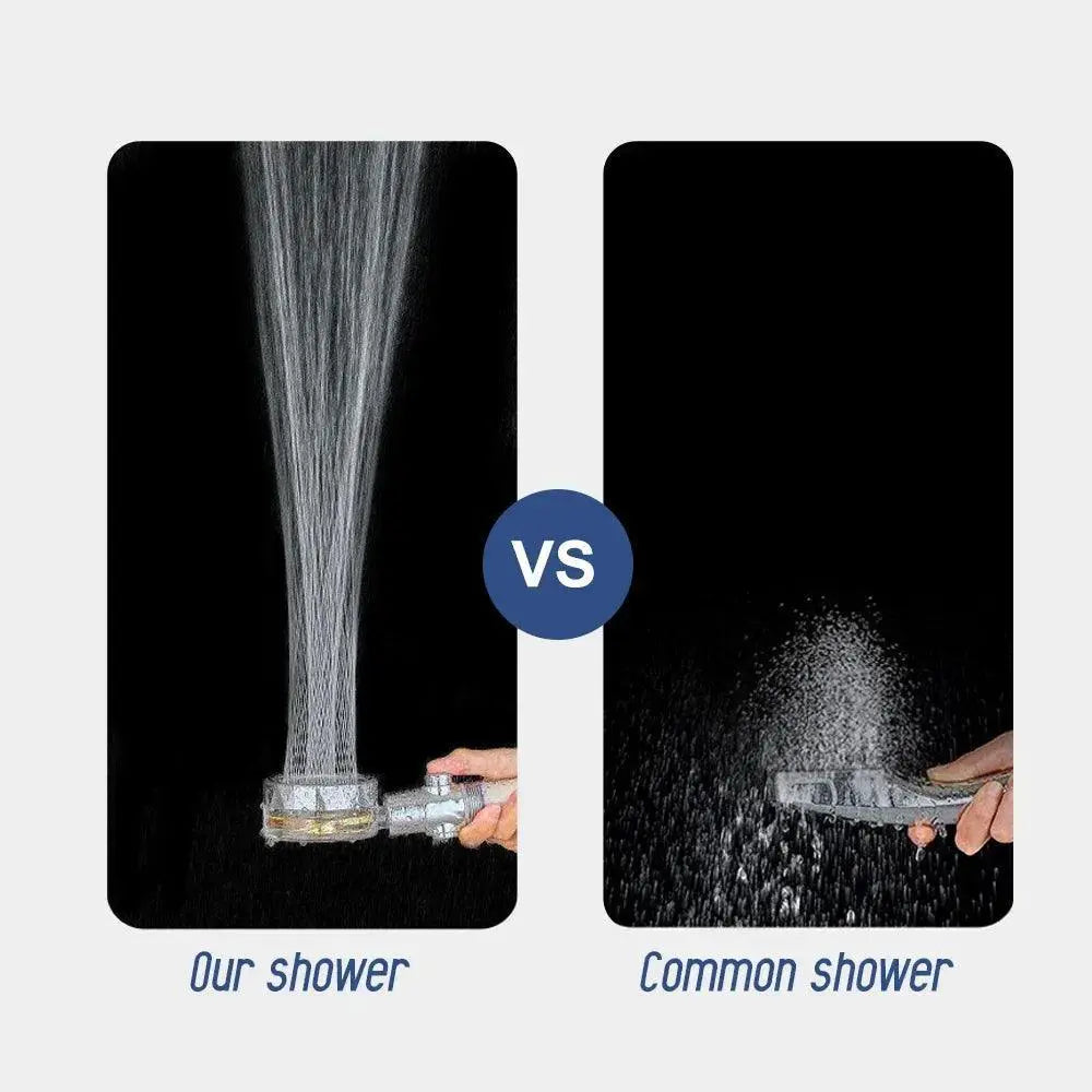 Turbo Shower Head High Pressure Water Saver Filtered Sprayer