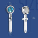 Turbo Shower Head: High Pressure Water Saver And Filtered Sprayer