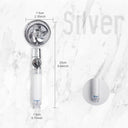 Turbo Shower Head: High Pressure Water Saver And Filtered Sprayer