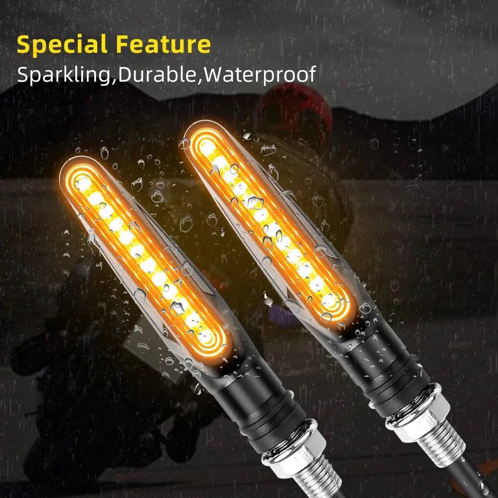 Turn Signals for Motorcycle Riders