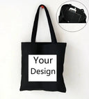 Custom Photo Canvas Tote Bag For Women