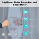 Quiet Curtain Motor for Smart Home Use