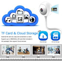2K Indoor Security Camera for Baby Care