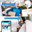 2K Indoor Security Camera for Baby Care