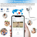 2K Indoor Security Camera for Baby Care