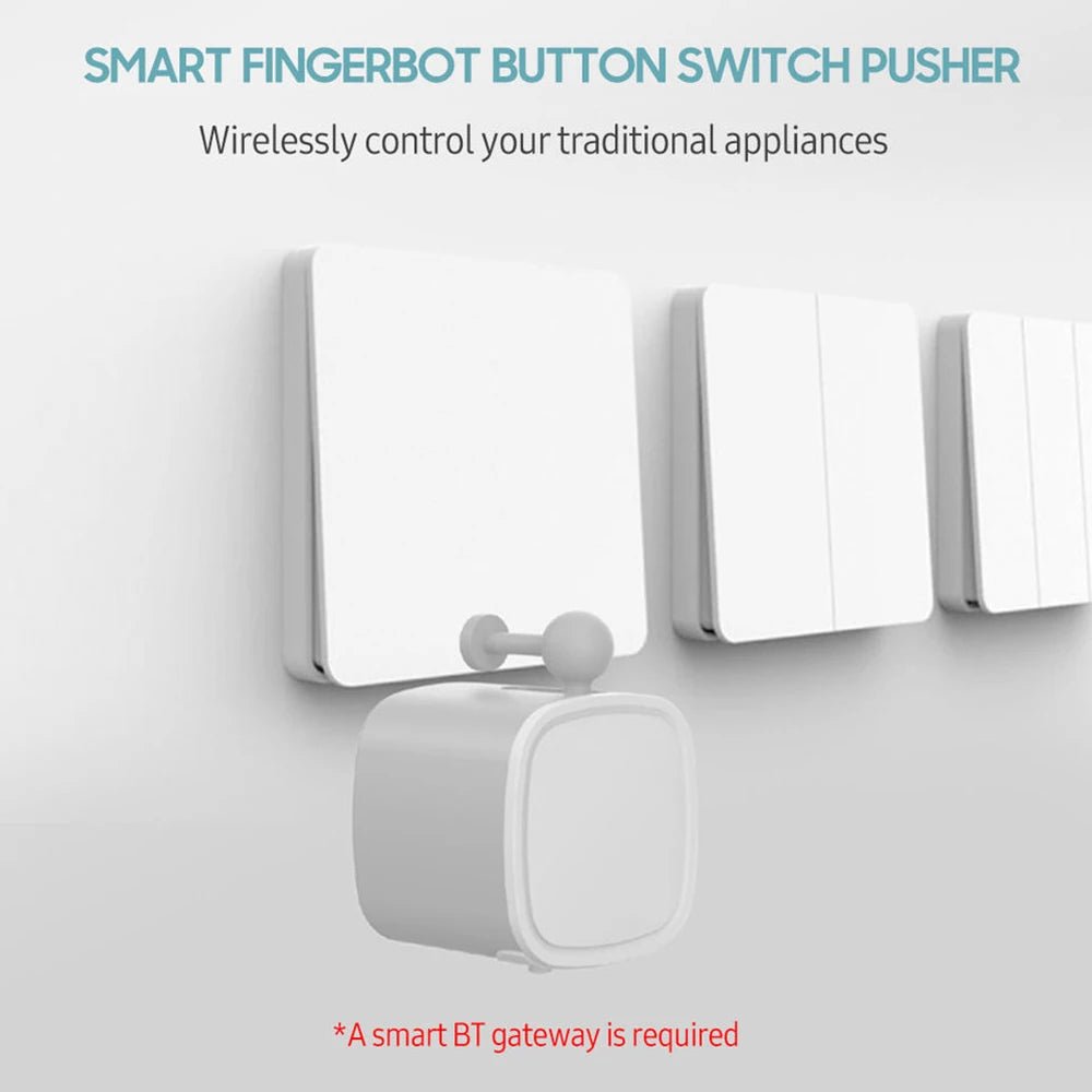Tuya Bluetooth Finger Robot Button Pusher Gateway - Hands Free Button Control AI
