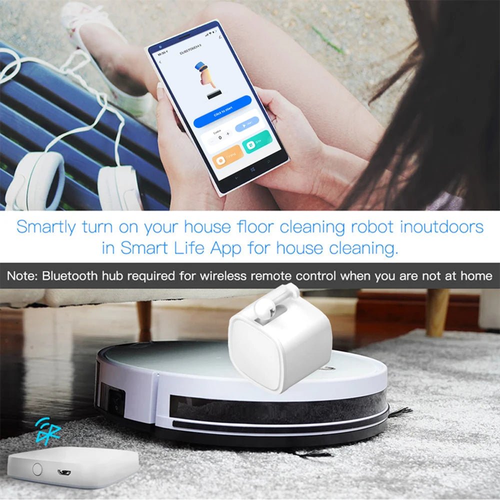 Tuya Bluetooth Finger Robot Button Pusher Gateway - Hands Free Button Control AI