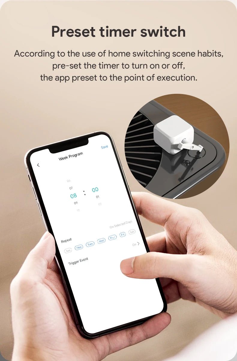 Tuya Finger Bot Switch Robot - Bluetooth 5 App Control For Smart Home Automation