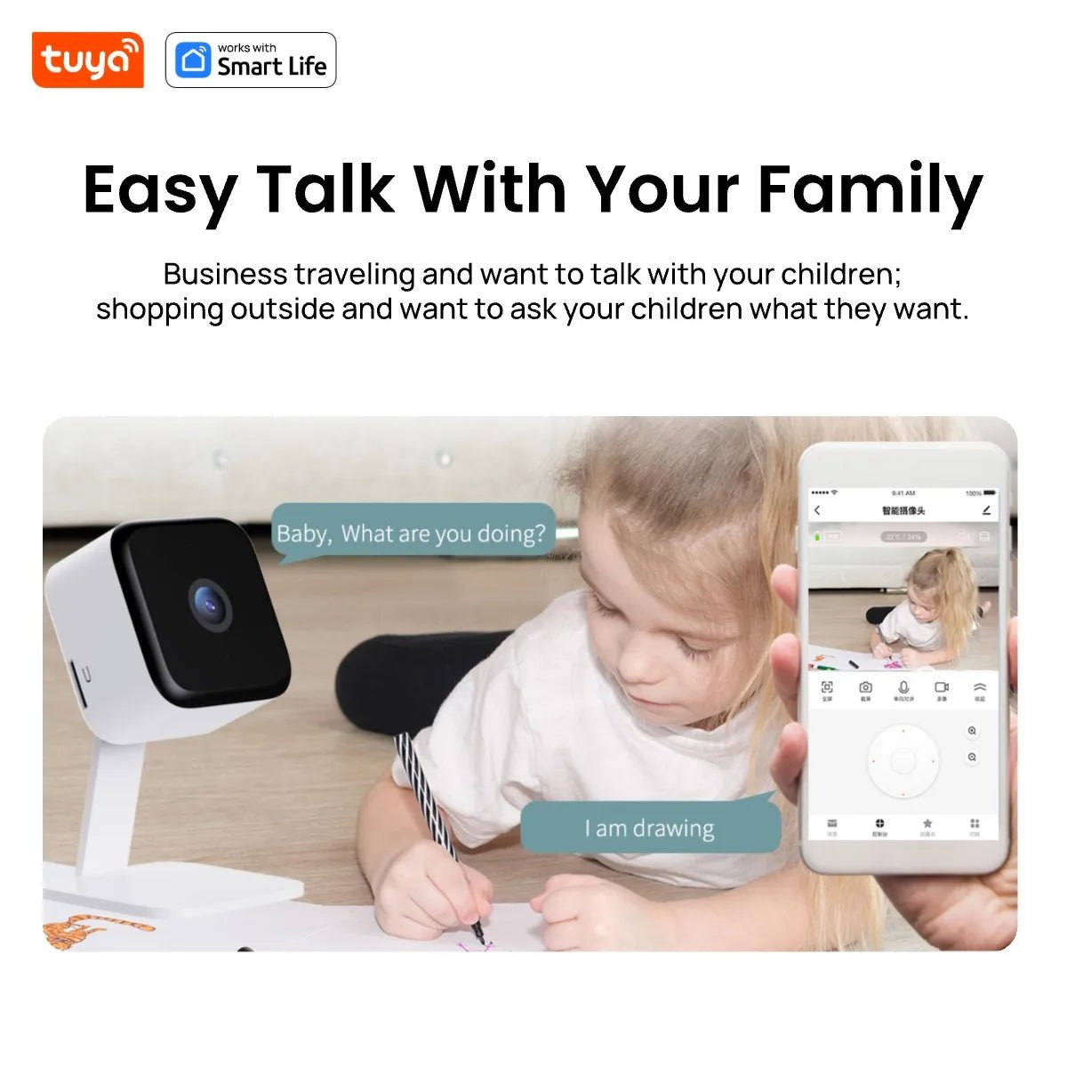 Camera for Families with Motion Alerts — product view 11