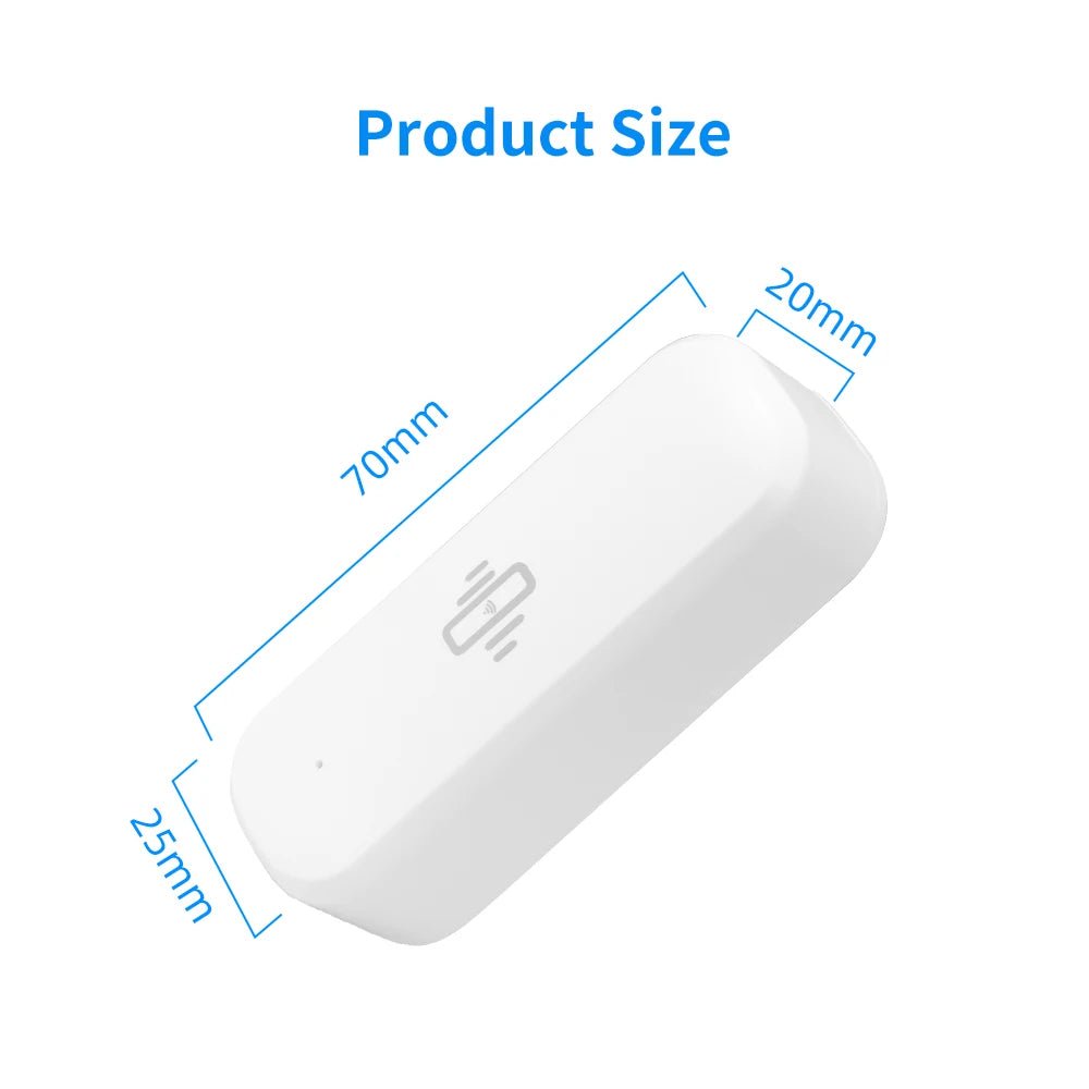 Tuya Smart Vibration Sensor WiFi4 Real Tempo Movement AlertsX And AI Automation