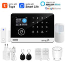 Tuya Smart WiFi GSM Home Security Alarm System - Touch Keyboard RFID APP Control