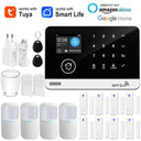 Tuya Smart WiFi GSM Home Security Alarm System - Touch Keyboard RFID APP Control