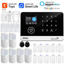 Tuya Smart WiFi GSM Home Security Alarm System - Touch Keyboard RFID APP Control