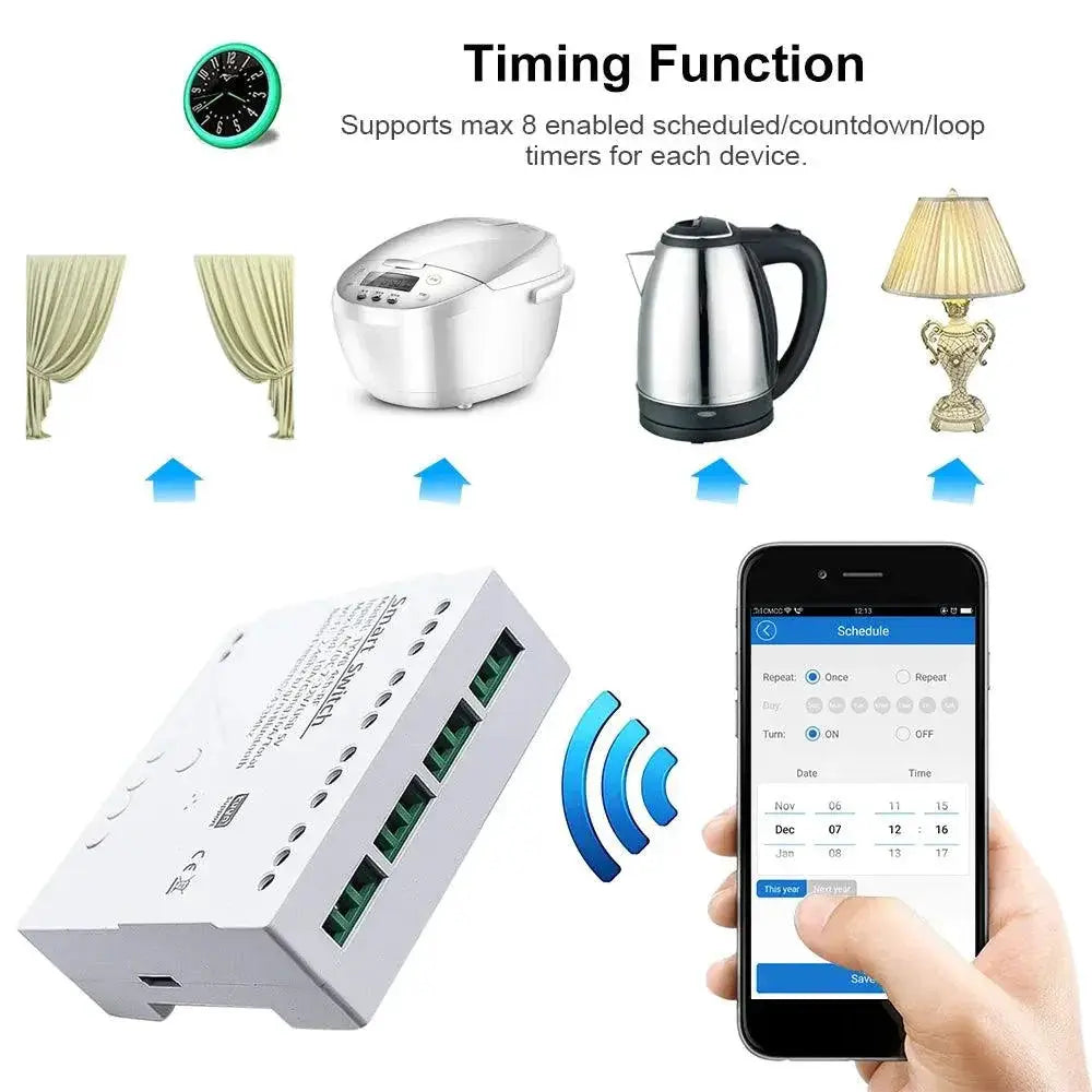 Tuya Smart WiFi Switch Module for Smart Home Control