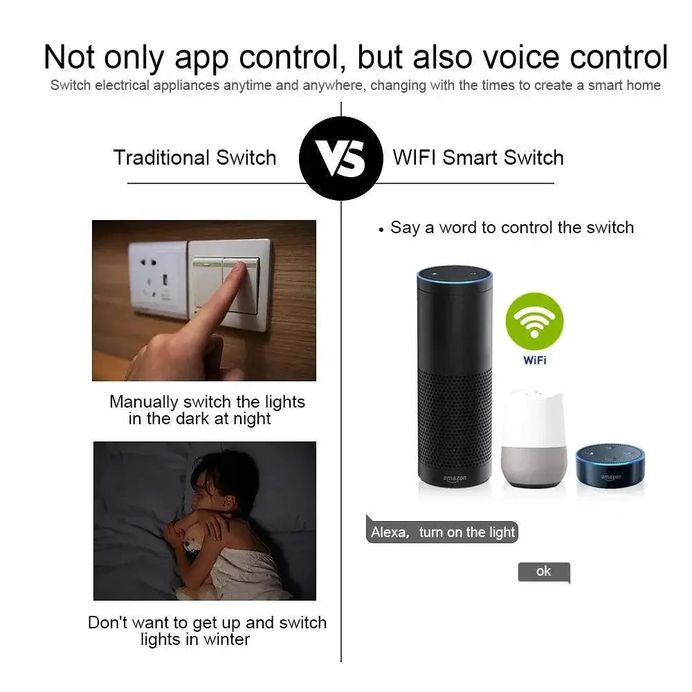 Tuya Smart WiFi Switch Module for Smart Home Control