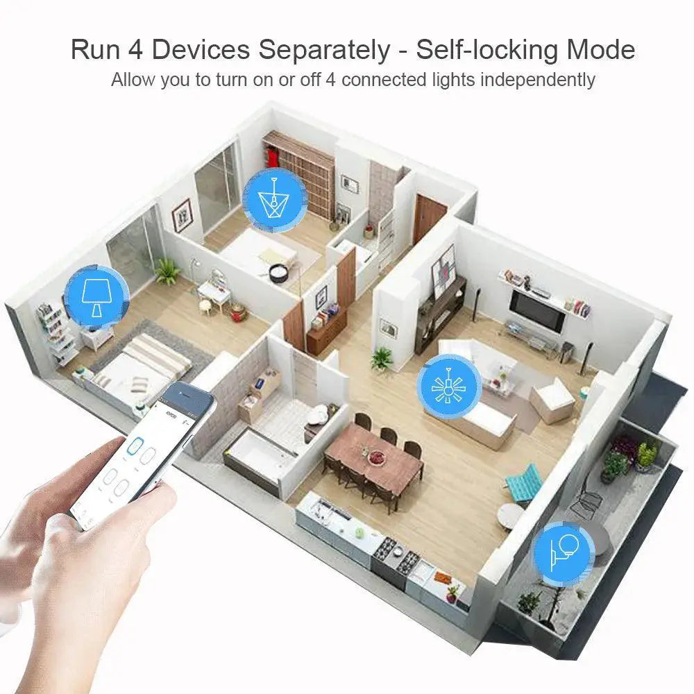 Tuya Smart WiFi Switch Module for Smart Home Control