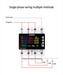 TUYA WiFi Power Energy Meter - 3-Phase 4-Wire DIN Rail AC Monitor 85-290V Global