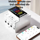 TUYA WiFi Power Energy Meter - 3-Phase 4-Wire DIN Rail AC Monitor 85-290V Global