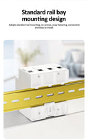 TUYA WiFi Power Energy Meter - 3-Phase 4-Wire DIN Rail AC Monitor 85-290V Global