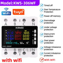 TUYA WiFi Power Energy Meter - 3-Phase 4-Wire DIN Rail AC Monitor 85-290V Global