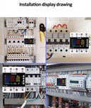 TUYA WiFi Power Energy Meter - 3-Phase 4-Wire DIN Rail AC Monitor 85-290V Global