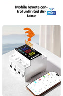 TUYA WiFi Power Energy Meter - 3-Phase 4-Wire DIN Rail AC Monitor 85-290V Global