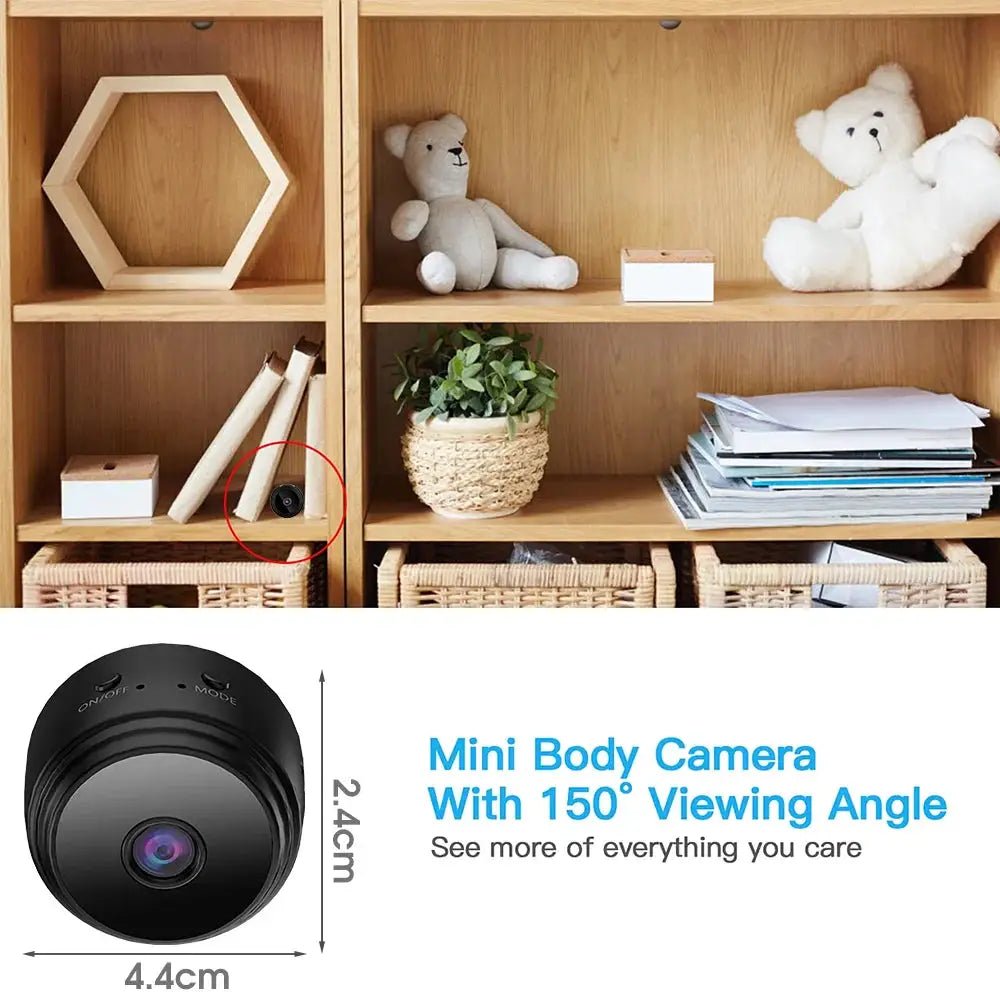 Two Pack A9 Mini WiFi IP Cameras 1080P Night Vision for Smart Home Security