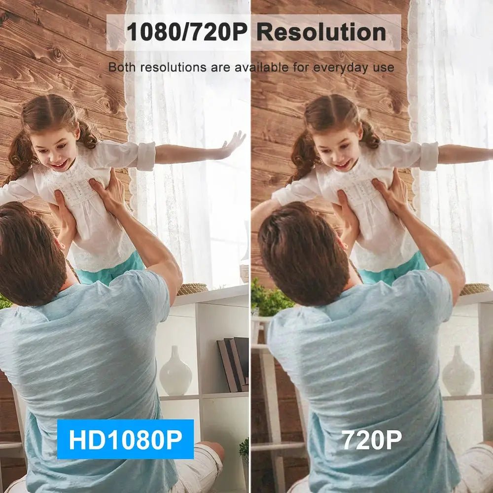 Two Pack A9 Mini WiFi IP Cameras 1080P Night Vision for Smart Home Security
