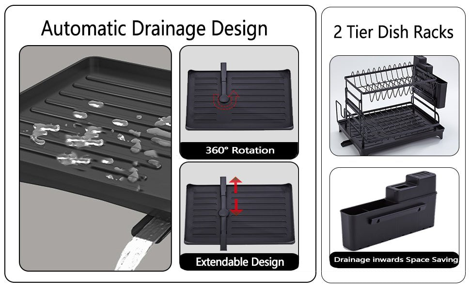 Rustproof Dish Rack for Busy Kitchens — product view 9