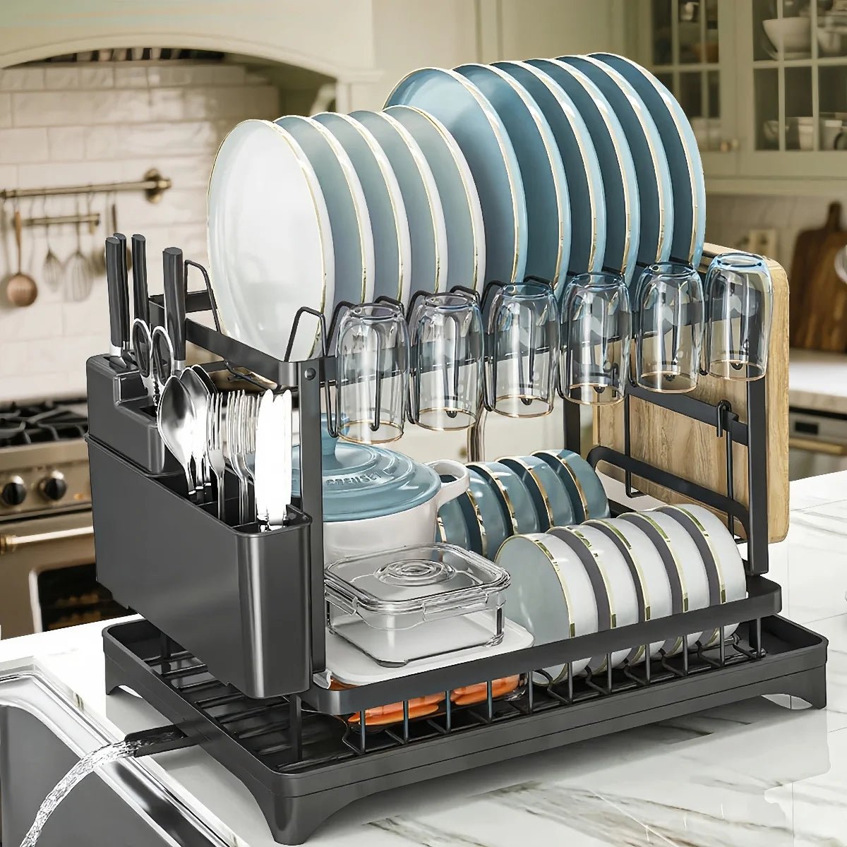 Rustproof Dish Rack for Busy Kitchens — product view 11