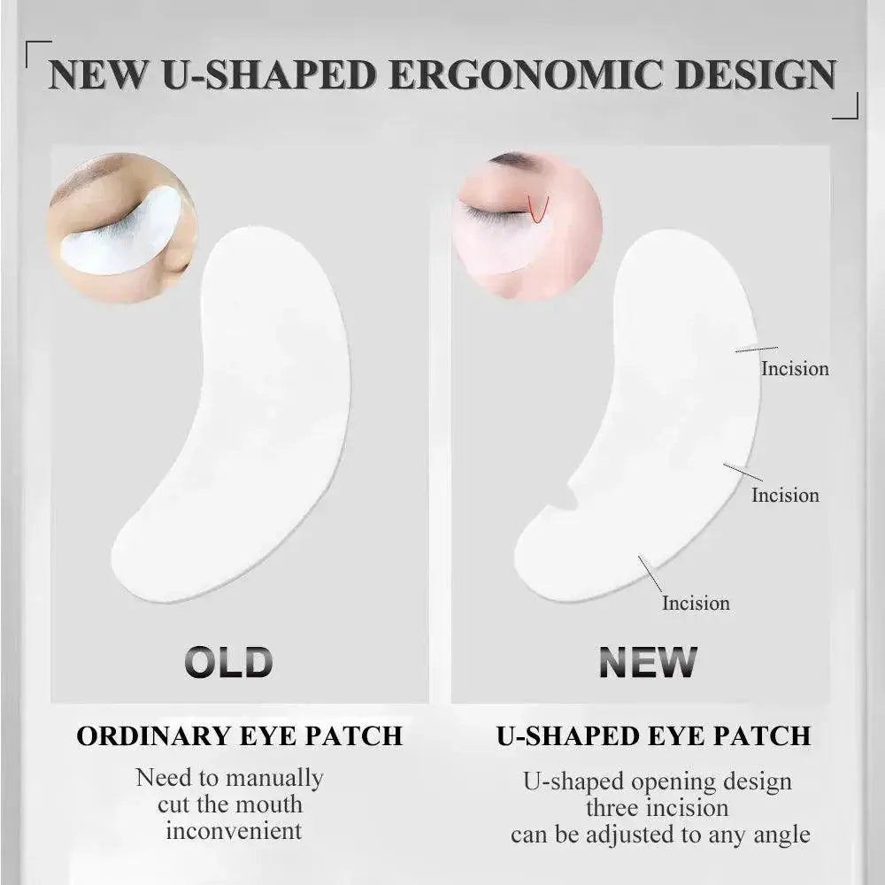 U Shape Eyelash Extension Gel Pads Under Eye Support