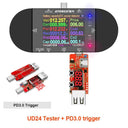 UD24 2.4 Inch USB Tester DC5.5 Type-C Digital Voltmeter Tool