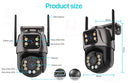 AI Tracking Outdoor PTZ Camera for Homes