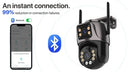AI Tracking Outdoor PTZ Camera for Homes