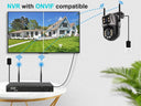 AI Tracking Outdoor PTZ Camera for Homes