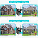 AI Tracking Outdoor PTZ Camera for Homes