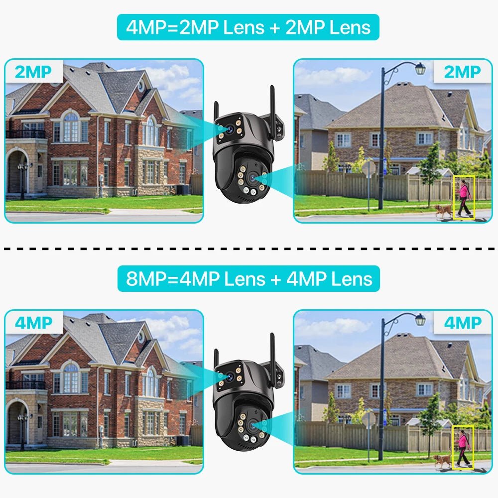 AI Tracking Outdoor PTZ Camera for Homes — product view 8