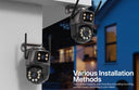 AI Tracking Outdoor PTZ Camera for Homes