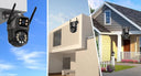 AI Tracking Outdoor PTZ Camera for Homes